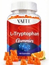 L Tryptophan 1000mg Gummies – Chewable Supplement for Positive Outlook, Supporto calma & equilibrio interiore, 60 Vegan Gummy per promuovere le notti riposanti, Supporto Mental Focus & Encourage sonno pacifico