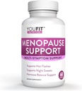 Menopausa capsule di sollievo per le donne - integratori naturali di menopausa per le donne - il giorno completo e il supporto di menopausa notte - riduce i flash caldi, lo stress, le maglie notturne - 30 Serve