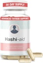 IBDassistTM Hashi aiuta il supporto tiroideo per le donne e gli uomini - Supplemento tiroideo per la malattia e l'ipotiroidismo di Hashimoto* - Confezionato con Ashwagandha, Selenio, Zinco, Vitamine essenziali & More - 30 capsule