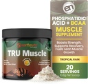 EarthNutri Phosphatidic Acid Supplemento con SerinAid - Forza muscolare con Mediator Phosphatidic Acid & Phosphatidylserine - Supporta la forza & Recupero - 20 Serve - Non OGM, Gluten-Free - 216g