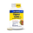 Enzymedica Digest Gold + ATPro, Enzimi digestivi di massima resistenza, aiuta a digerire grandi pasti per il sollievo di Bloating istantaneo, 45 Conte