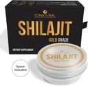 Sonatural Shilajit Pure Himalayan Organic - 30g Gold Grade 100% puro Shilajit Resina con acido Fulvic & 85+ Trace Minerals Complex per l'energia e il supporto immunitario, (2 mesi di alimentazione)