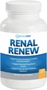 Renal Renal Renew: Advanced Kidney Cleanse Detox & Repair Kidney Support Supplement. Breakthrough Smart Kidney Supplement ringiovanisce la salute del rene 120 caps