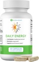 Ben's Natural Health Daily Energy B-Vitamin Complex with TMG and Zinc for Natural Energy, Stress, Focus & Immune Support, 30 Capsule