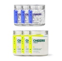 Cheers Classic Combo | Restore + Hydrate | Rehydrate & Feel Better After Drinking | DHM, L-Cysteine, B-Vitamins, Electrolytes | 12 Doses Every | Liver Support | Integratori elettrolitici
