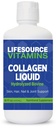 LifeSource Vitamins Collagen Liquid - Dal 1992-16 fl oz - 30 giorni di alimentazione. Tipo 1 e 3 Collagene. Ossa, Giunti, Capelli, Pelle, Chiodi, Rughe.