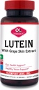 Labs olimpici Lutein 20 mg, 60 capsule formulato con FloraGLO e Estratto di pelle di uva, Supportando la visione sana e la funzione degli occhi
