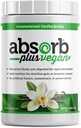 Vegan Elemental Shake – Miscela in polvere, Ingredienti naturali, Non OGM, Gluten-Free, Organic Sprouted Rice Protein - Smooth, Facilmente Mixable Formula (2.2 lbs, Vanilla Brulée non zuccherata)