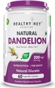 Estratto di radice di tartaruga - Naturale - 10:1 Ratio - Diuretico naturale & Digestione di sostegno, 60 capsule vegetali