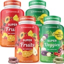 Superfood Fruit and Veggie Supplemento - Capsule Frutta e Veggie 100% Super Frutta e Super Ortaggi Integratori & Vitamine, con Olive Leaf (720 Conte (Pacchetto di 4))