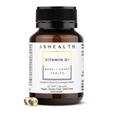 JSHealth Vitamin D3 1000iu Supplemento per la funzione muscolare sana, la salute del corpo e del cuore, e il supporto immunitario