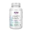 NOW Foods Solutions Aquatic Beauty+ Capsules - Collage marino e integratore di vitamina C per la pelle giovanile*, Non OGM, 60 capsule