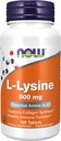 NOW Foods L-Lysine -- 500 mg - 100 compresse