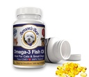 Best Omega 3 Fish Oil di Benson per gatti e cani piccoli - 200 Softgels 500mg - 43% Più Omega 3 acidi grassi rispetto all'olio di salmone - 100% puro, non OGM, naturale Pet Food Dog Fish Oil Integratori