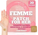 Femme Herbal Patches – 30 giorni di alimentazione – Non-Latex, Vegan-Friendly, e facile da usare