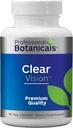 Botanici professionali Clear Vision Eye Vitamins - Lutein, Zeaxantina Supporta Strain occhi, Occhi Secchi e Salute Visione – 90 capsule vegetariane