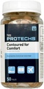 Flents Protechs monouso Foam Ear Plugs, Contoured for Comfort, Ideale per il lavoro, Loud Noise, Heavy Machinery, Costruzione, Studiare, Sparare & Viaggi, NRR 32, Beige, Facile da usare, 50 Pair