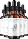 LIVORKA ZenCortex Gocce, Supplemento liquido per la salute dell'orecchio, Supporta l'udito sano - 5 bottiglie (150 giorni di alimentazione) - Confezione di 5