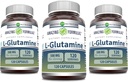 Incredibile formula L-Glutamina 500 mg capsule | Amino Acid Supplement | Non-GMO | Gluten Free | Made in USA (3 Pack, 120 Count)