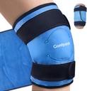 Grande pacchetto di ghiaccio per il sollievo del dolore del ginocchio, Wrap riutilizzabile flessibile dopo l'intervento chirurgico, pacchetto freddo per lesioni sportive, gonfiore, artrite, mentore, ACL, sollievo del dolore per la gamba, spalla, gomito, caviglia