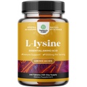 Natures Craft L Lysine 1000mg per Serving Integratori nutrizionali - L-lysine Aminoacidi essenziali per la salute degli occhi Cura del labbro Bone Supporto muscolare Crescita e collagene vegetariano 240 compresse