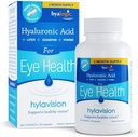Hyalogic HylaVision Eye Health Supplement - Acido ialuronico, Luteina e Zeaxanthin Integratori – Contiene vitamine degli occhi A, C, E e Zinc – Soothe Tired Eyes (120 capsule)