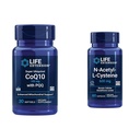 Estensione della vita Super Ubiquinol CoQ10 con PQQ, CoQ10, PQQ & N-Acetyl-L-Cysteine (NAC), Immune, Respiratory, Liver Health