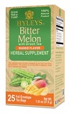 Hyleys Bitter Melon con tè verde - Mango Flavor - 25 sacchetti di tè - Supporta la funzione di fegato sano - Supplemento di erbe - (6 Pack - 150 sacchetti di tè totale)