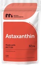 Micro Ingredienti Astaxanthin 12mg con olio MCT, 120 Softgels, 4 mesi di alimentazione | Premium Astaxanthin Antiossidante Supplementi* | Fresco Microalgae Fonte | Tripla resistenza, Non OGM, Gluten Free, No Soy