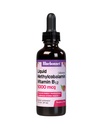 Bluebonnet Liquid Methylcobalamin Vitamin B12 5000 mcg Active Coenzyme forma di vitamina B 12 Gocce liquide Supplemento di energia per le donne & uomini - Vegan, senza glutine - Raspberry Flavor - 2 Fl Oz