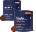 PetLab Co. – Allergy & Multivitamin Bundle: una volta Daily Tailored Allergy Seasonal Support for Dogs 30 Count & Dog Vitamins and Supplements to Support Total Health & Immune System 30 Count