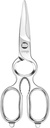 LIVINGO cucina forgiato cesoie Heavy Duty Come Apart Ultra Sharp multifunzionale in acciaio inox forbici apribottiglie, tappo di sicurezza 8,5 pollici