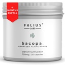 Bacopa Monnieri Capsules 750mg – Integratore di erbe con 40% Bacopa Monnieri - Aiuta a sostenere la memoria e la capacità cognitiva – 120 Capsule