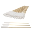 6 pollici lunghi di cotone Swabs di medio e grandi orecchie di animali domestici pulizia o trucco 100pcs
