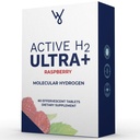 Tablet acqua idrogeno attivo H2 Ultra+, lampone naturale. Supporta il benessere generale con benefici dell'idrogeno molecolare 60 Serve