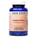 Buono stato | Zeolite Detox Supplemento Clinoptilolite Capsule per Adulti e Bambini | Assorbimento ottimale Zeolite Nano-Ionica per Efficace Detox Corpo e Cleanse | 600 mg Ogni Serving, 120 Caps Veggie