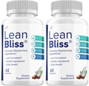 Lean Bliss Pills, Lean Bliss Recensioni, Lean Bliss Advanced Formula Pills, Lean Bliss All Natural Formula Supplement Capsules, Lean Bliss Healthy Weight Support (2 Pack - 120 Capsules)