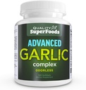 Complesso Aglio Avanzato - SuperFoods di qualità (100ct) Complesso di resistenza massima Contiene una miscela di aglio inodoro (Allium sativum), Parsley (petroselinum christum), e Chlorophyll.