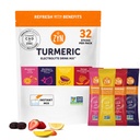 Pacchetti di idratazione di miscela di elettroliti di ZYN, polvere di elettroliti, pacchetti di idratazione w/ curcumina turmerica, vitamina C e D, zinco, imballo di polvere di elettroliti di Hydrate per il benessere, pacchetto di varietà di 32