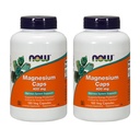NOW Magnesio 400mg,180 capsule (pacchetto di 2)