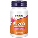 NOW Integratori alimentari, Vitamina E-200 IU, D-Alpha Tocopheryl, Protezione Antiossidante*, 100 Softgels