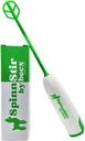 Becx Spinnstir Miscelatore portatile portatile di bevanda portatile per la polvere di proteine Pre-Workout Mushroom Coffee Greens Superfood Collagen Polvere Latte Idratazione Packet Flavor Mixs Easy Clean Less Mess (Green)