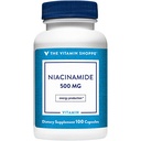 La vitamina Shoppe Niacinamide 500MG, supporta i livelli di colesterolo già all'interno della gamma normale, una volta al giorno (100 capsule)