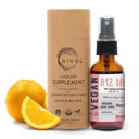Organico Vegan Vitamina B12 Supplemento Liquido Mist per assorbimento rapido 5000mcg Methylcobalamin - No Harsh Chemicals or Preservatives - Nessun dolcificanti artificiali Aggiunto Non-GMO 240 giorni Fornitura