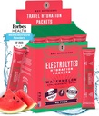 KEY NUTRIENTs Electrolytes Powder Packets - Refreshing Watermelon 40 Pack Hydration Pack Pack Pack - Polvere di idratazione di viaggio - Made in USA - No Sugar, No Calories, Gluten Free