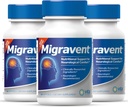 Vita Sciences Migravent – Formula nutrizionale avanzata con Magnesio, CoQ10, Vitamina B2, e PA-Free Butterbur per il supporto neurologico e vascolare – 60 capsule (Pack of 3)