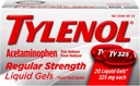 Gel liquido di resistenza regolare di Tylenol, 20 conte