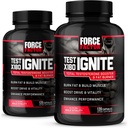 FORCE FACTOR Test X180 Accensione 120ct 2-Pack, 240 Conte