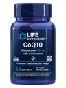 Estensione della vita Super-Absorbable CoQ10 (Ubiquinone) con d-Limonene, supplemento di salute del cuore, allevia Fatigue generale, difesa dello stress ossidativo, 50 mg, non OGM, senza glutine, 60 softgels