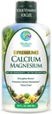 Citrato di Magnesio Liquido Premium - Formula naturale w/ supporto per le ossa forti - Supplemento di vitamina liquida w/ Calcio, Magnesio, Borone & Vitamina D3 – Fino al 98% Tasso di Assorbimento- 32oz, 64 Serv